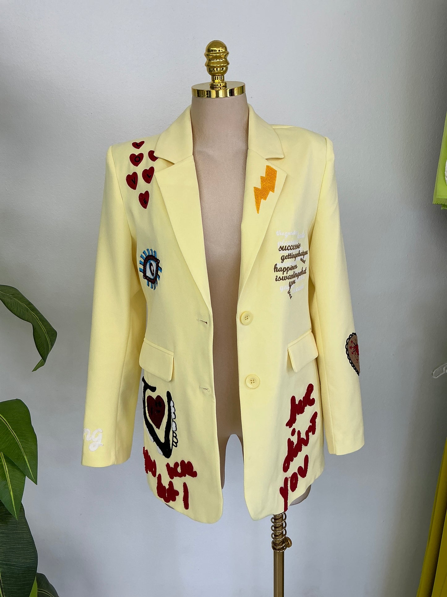 Blazer con diseño