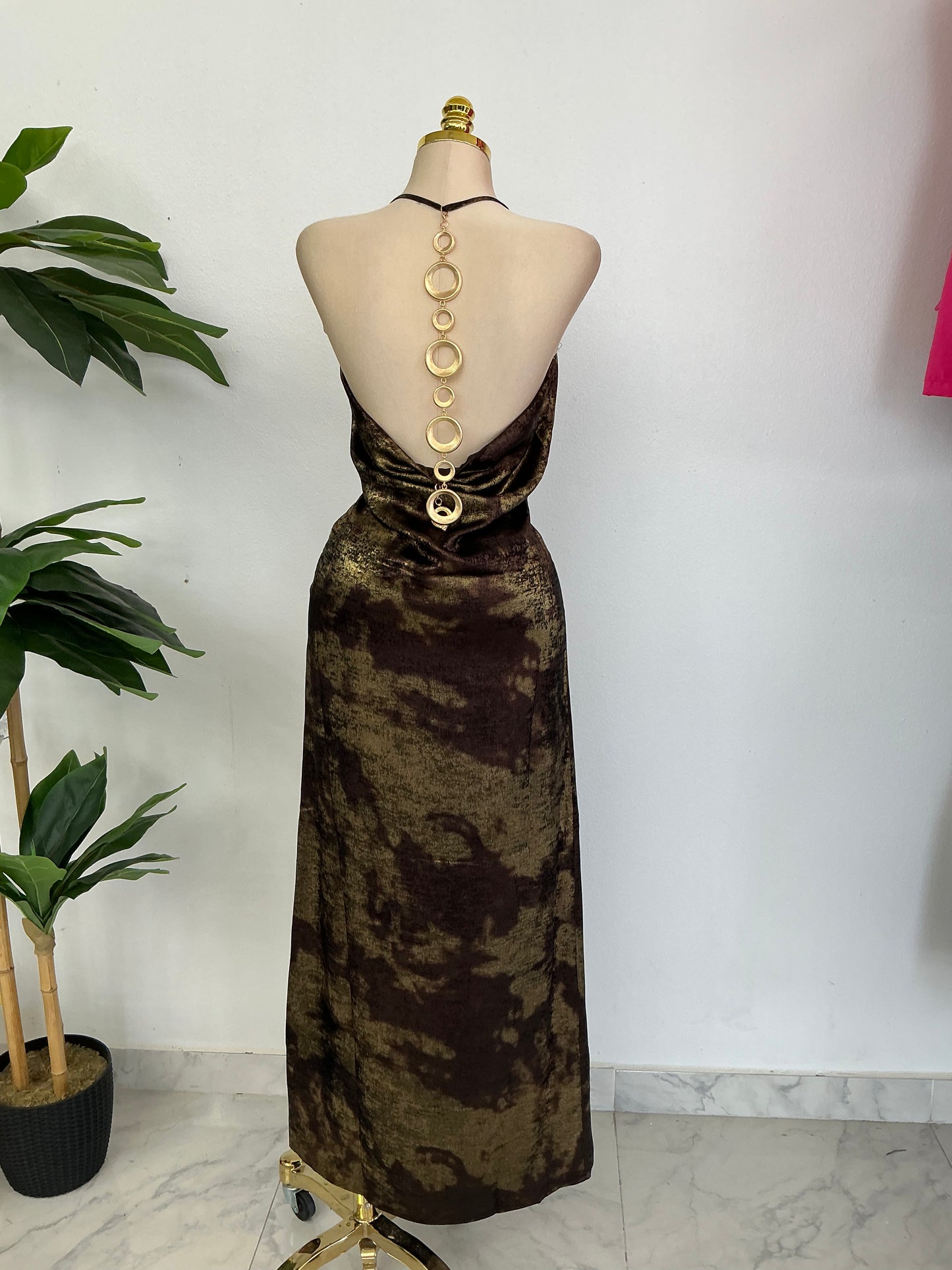 Bronze dress