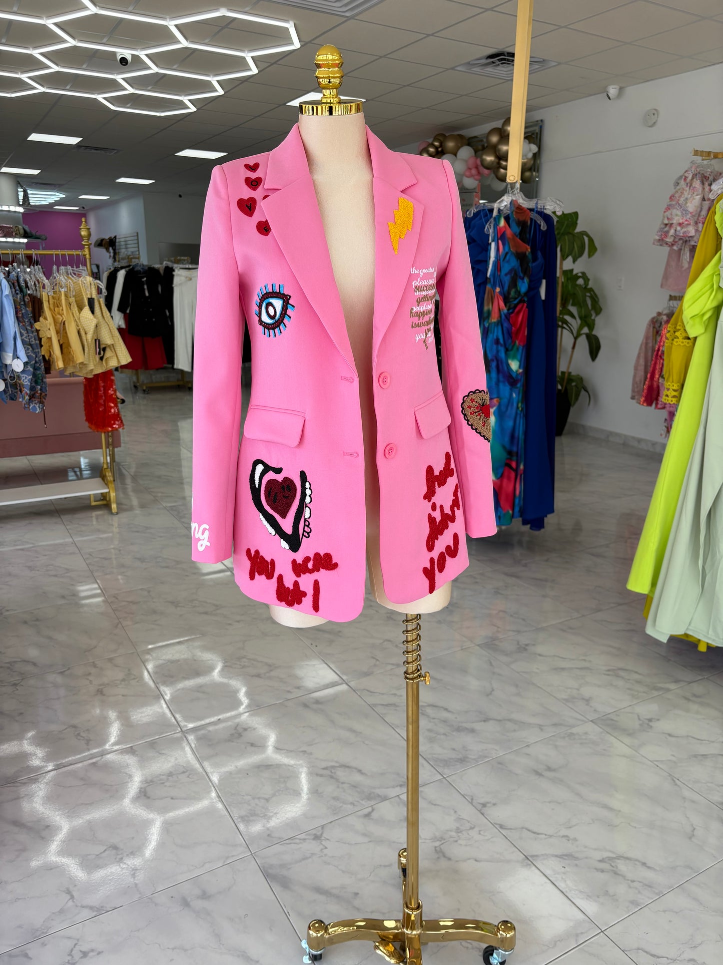 Blazer con diseño