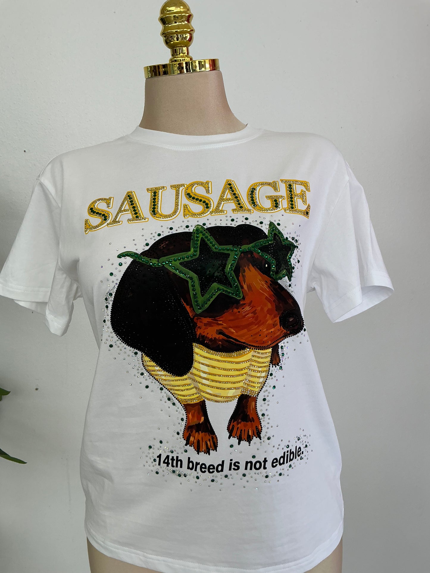 T shirt sausage