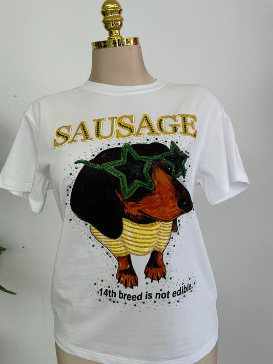 T shirt sausage
