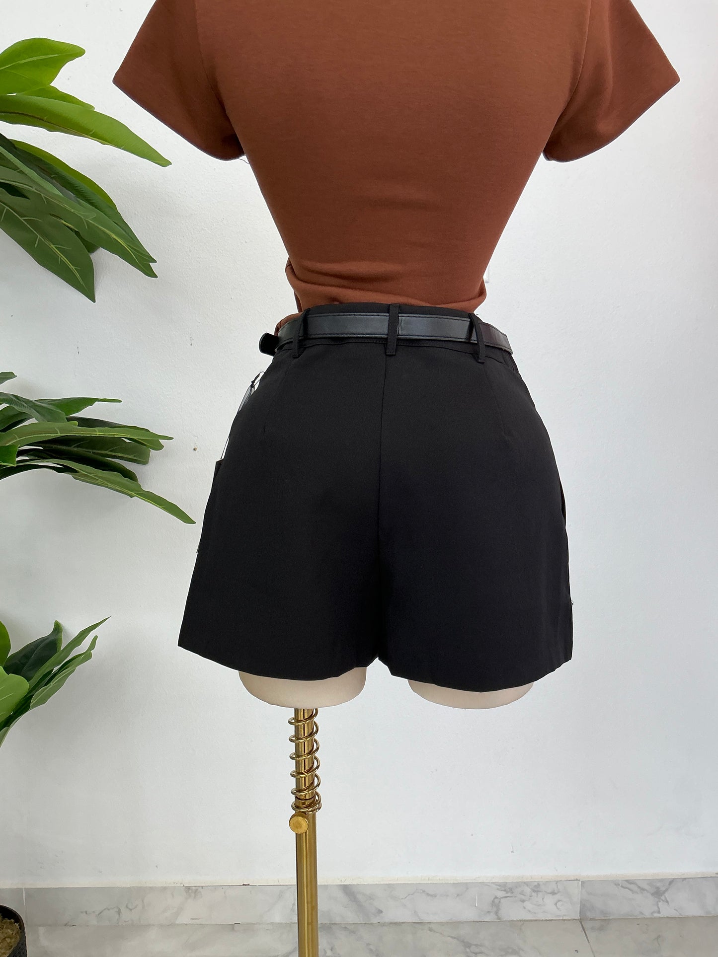 Skort con cinto