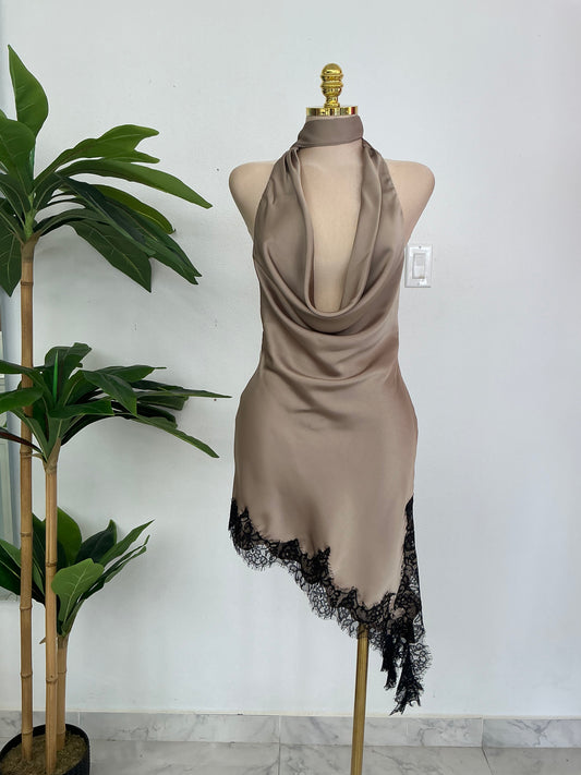 Satin Dress