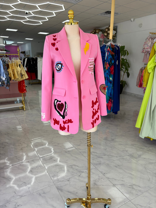 Blazer con diseño